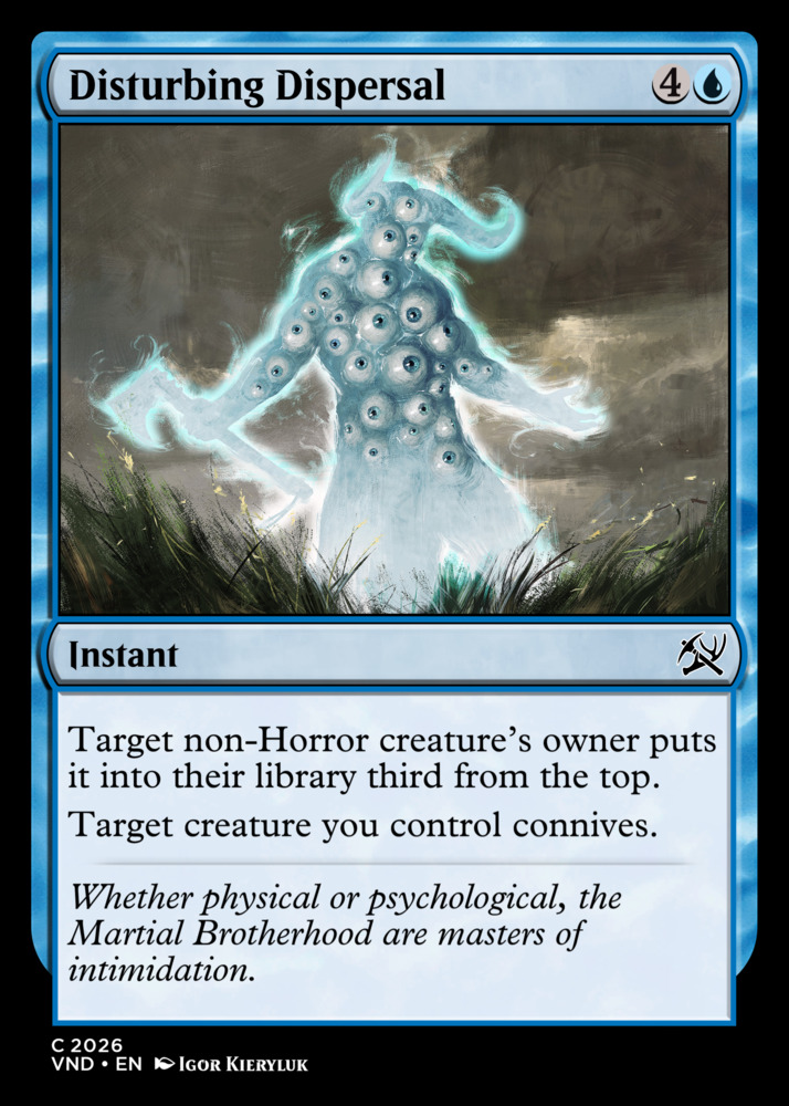 Disturbing Dispersal